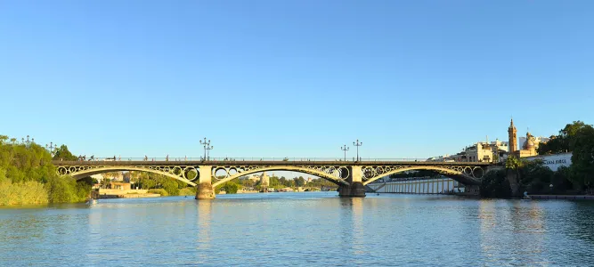 Le Pont de Triana - Puente de Isabel II
