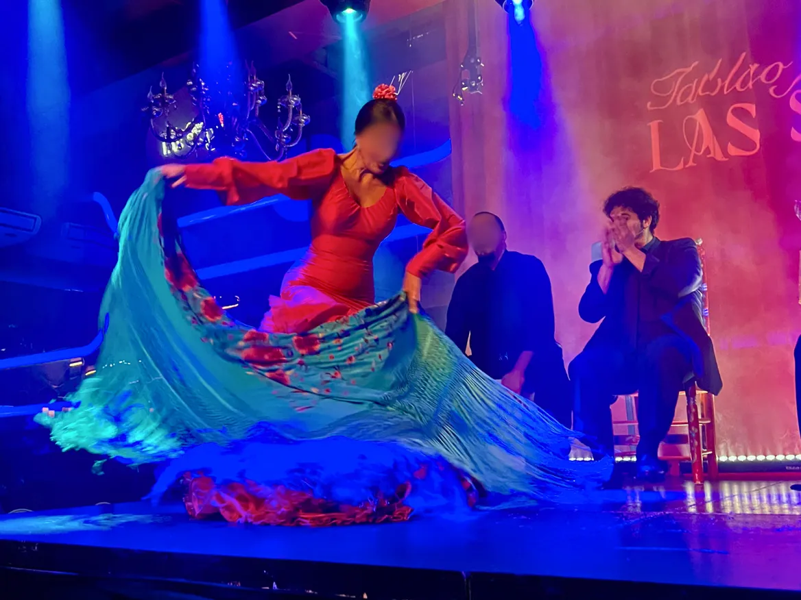 Espectáculo de flamenco