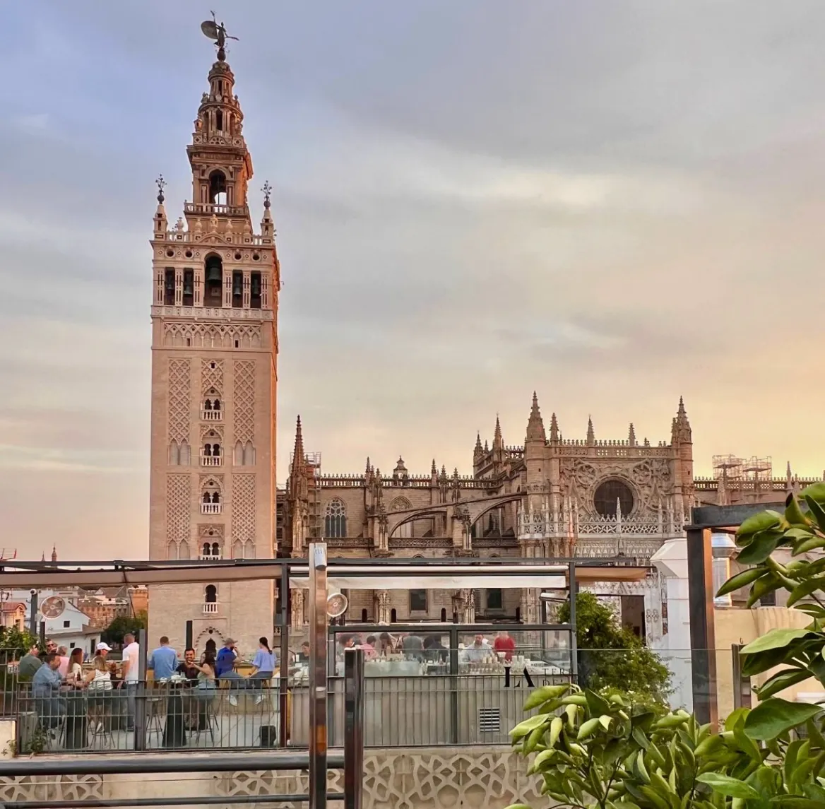 Vista desde la azotea de la Catedral de Sevilla