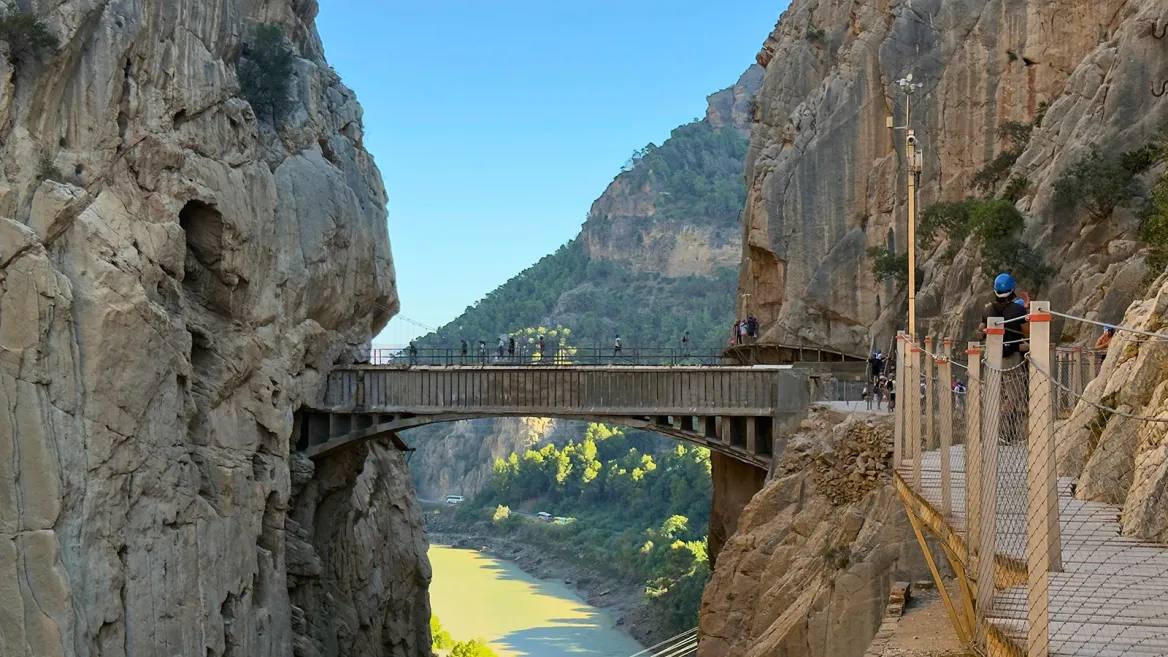 Camino del Rey pont suspendu