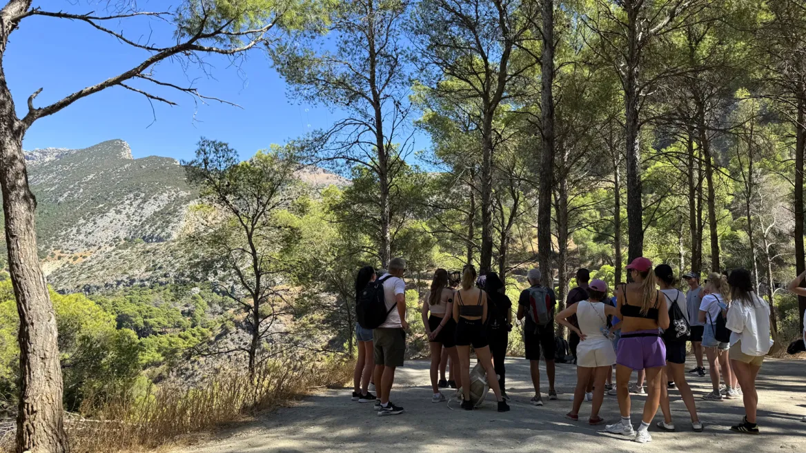 Départ pour le Caminito del Rey