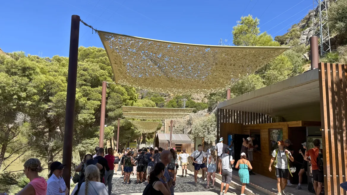 Départ pour le Caminito del Rey