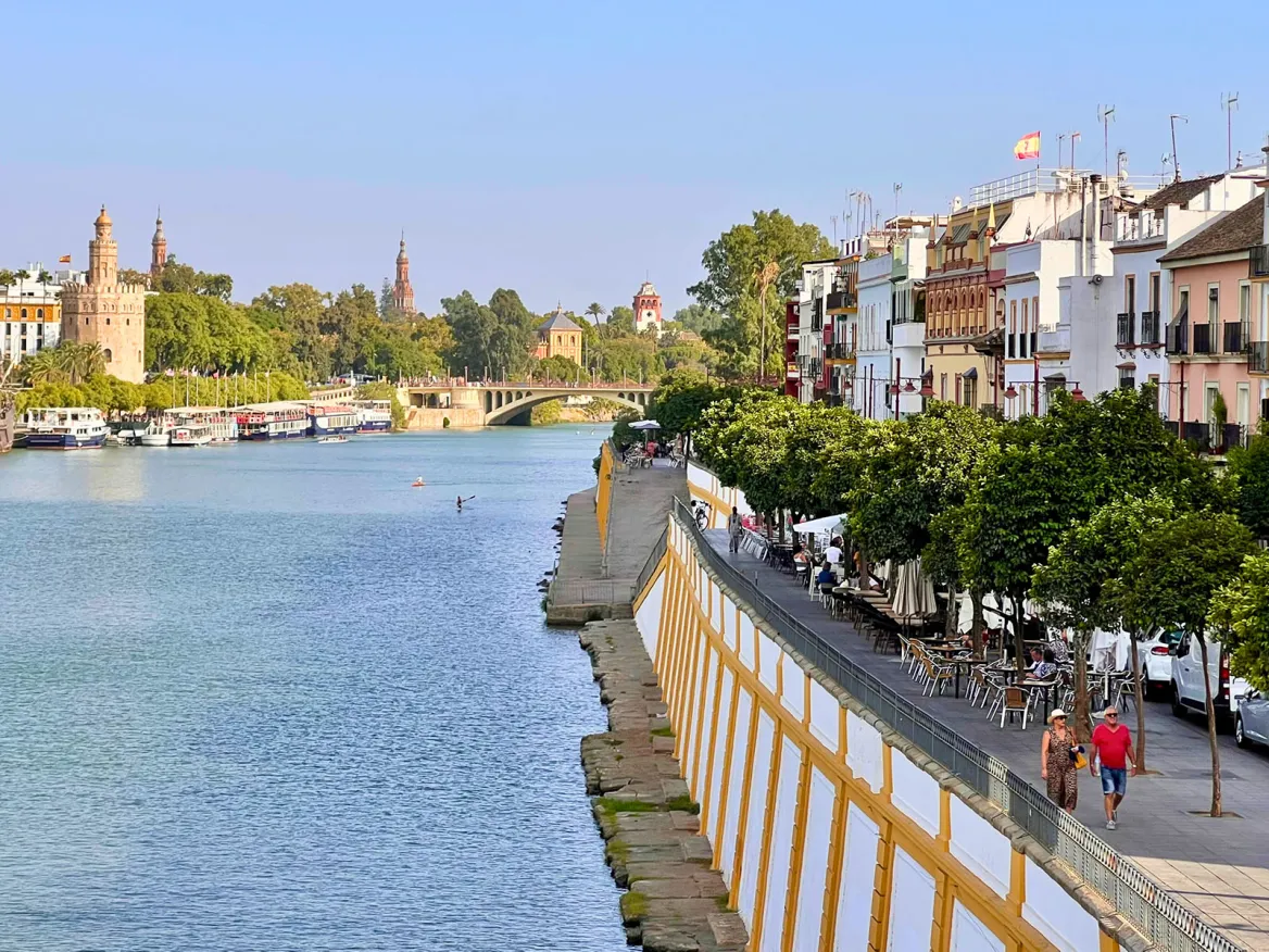View of the Triana bridge