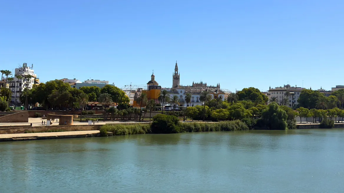 View of the Triana bridge
