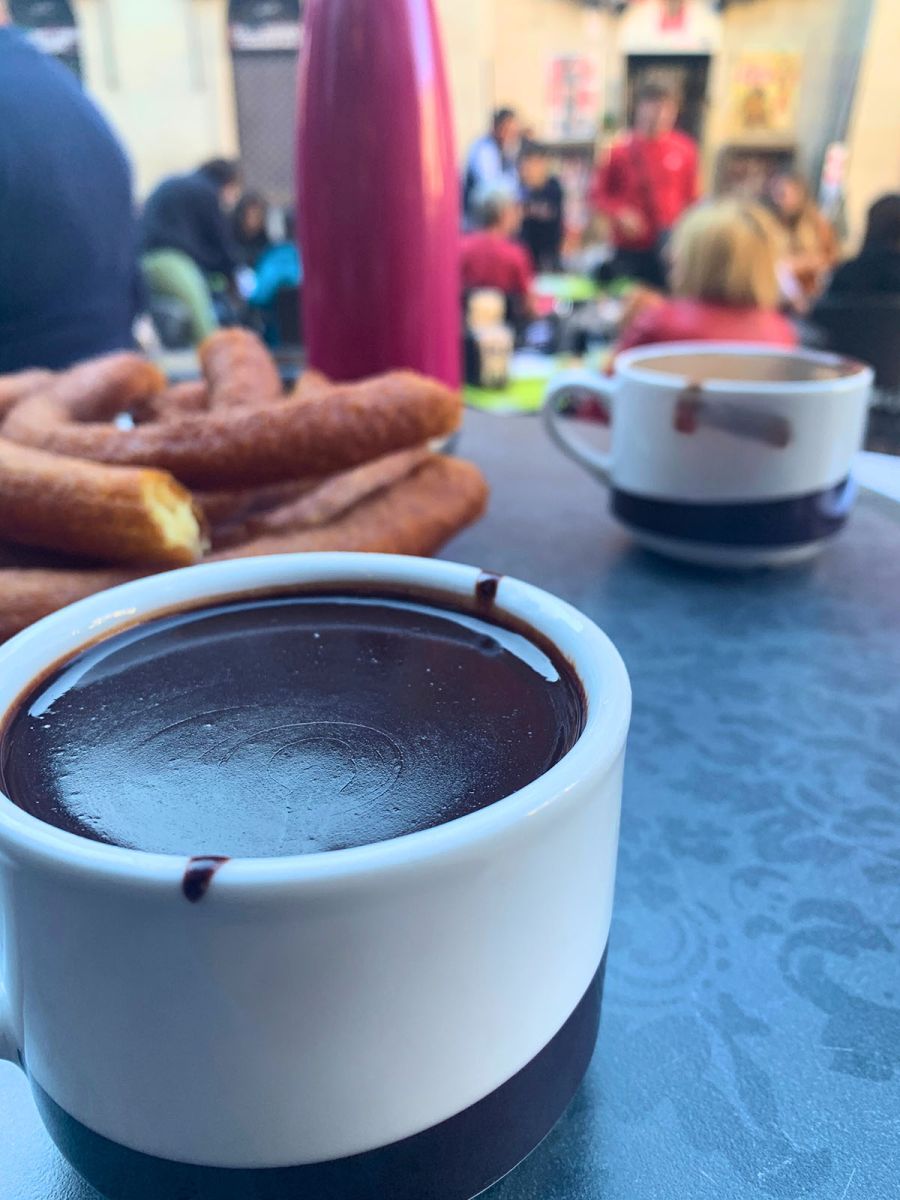 Chocolate with churros