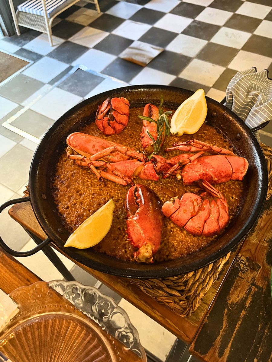 Lobster Paella