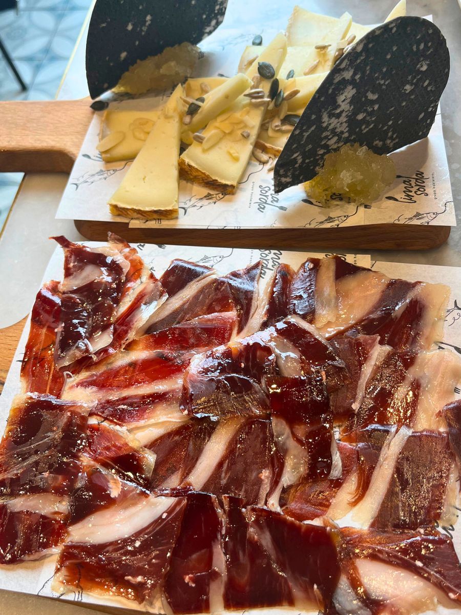 Fromage et jambon ibérique Séville